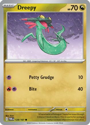 Dreepy (128/167) - STM  - Common - Reverse Holofoil