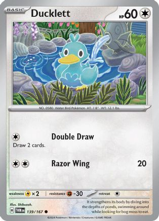 Ducklett (139/167) - STM  - Common