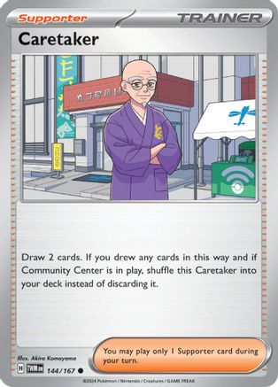 Caretaker (144/167) - STM  - Common - Reverse Holofoil
