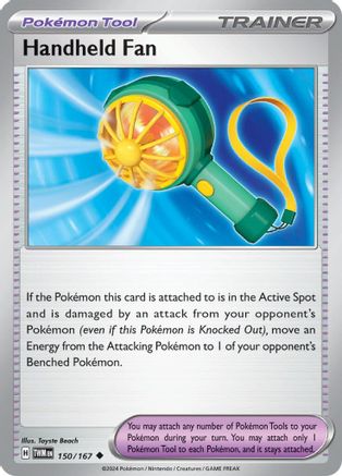 Handheld Fan (150/167) - STM  - Uncommon - Reverse Holofoil