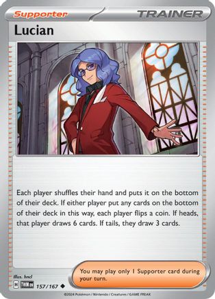 Lucian (157/167) - STM  - Uncommon - Reverse Holofoil