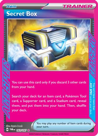 Secret Box (163/167) - STM  - ACE SPEC Rare - Holofoil