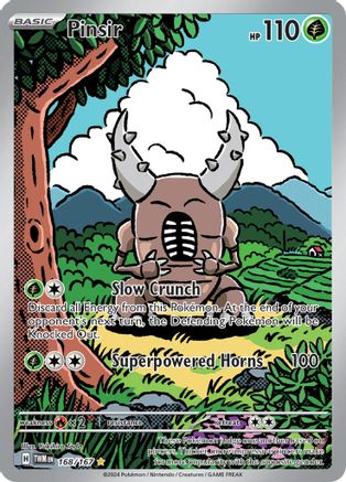 Pinsir (168/167) - STM  - Illustration Rare - Holofoil