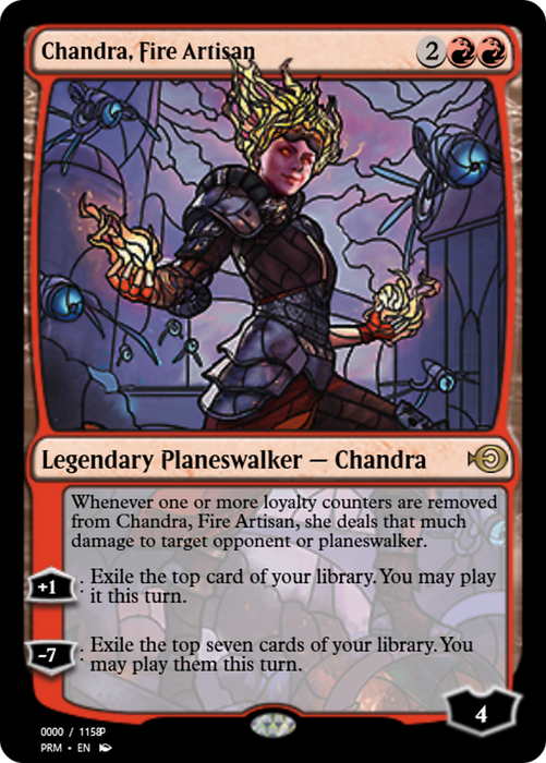 Chandra, Fire Artisan (PRM-77997) - rare