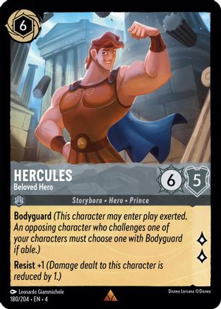 Hercules - Beloved Hero (180/204) - Rare