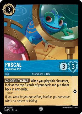 Pascal - Inquisitive Pet (151/204) - Common