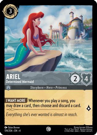 Ariel - Determined Mermaid (174/204) - Common
