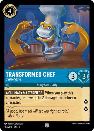 Transformed Chef - Castle Stove (157/204) - Common