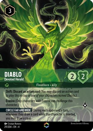 Diablo - Devoted Herald (Enchanted) (211/204) - Enchanted - Holofoil