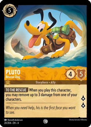 Pluto - Rescue Dog (20/204) - Common