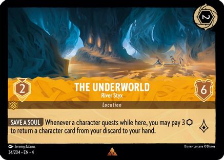 The Underworld - River Styx FRANÇAIS (34/204) - RU - Rare