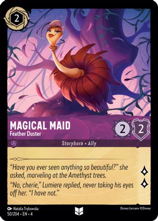 Magical Maid - Feather Duster FRANÇAIS (50/204) - RU - Inhabituelle - Cold Foil