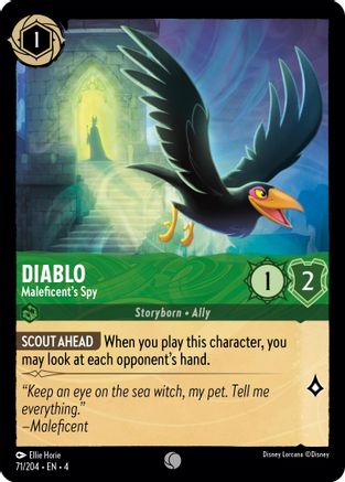 Diablo - Maleficent's Spy (71/204) - Common - Cold Foil