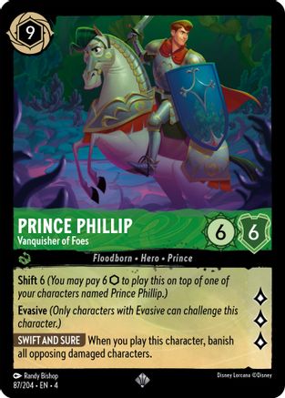 Prince Phillip - Vanquisher of Foes FRANÇAIS (87/204) - RU - Très Rare