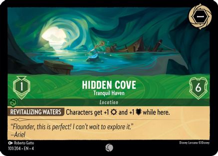 Hidden Cove - Tranquil Haven FRANÇAIS (101/204) - RU - Commune - Cold Foil