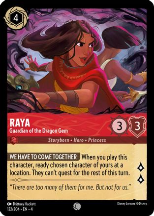 Raya - Guardian of the Dragon Gem FRANÇAIS (122/204) - RU - Commune
