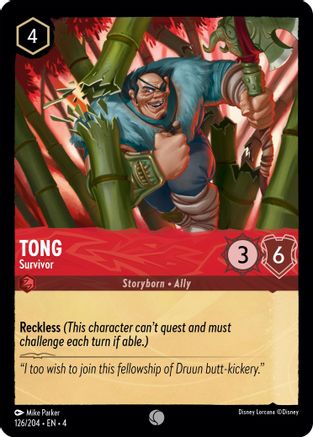 Tong - Survivor (126/204) - Common