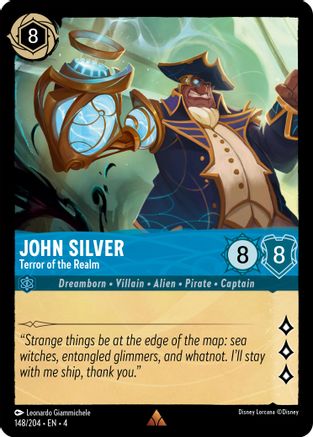 John Silver - Terror of the Realm FRANÇAIS (148/204) - RU - Rare - Cold Foil