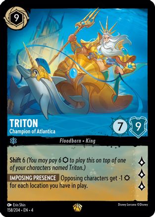 Triton - Champion of Atlantica (158/204) - Legendary