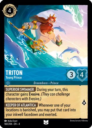 Triton - Young Prince (160/204) - Uncommon