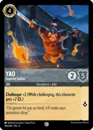 Yao - Imperial Soldier (194/204) - Common