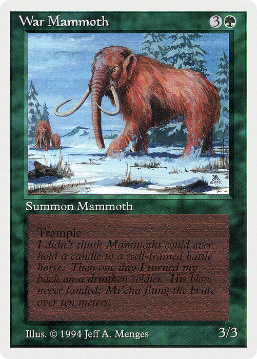 War Mammoth (SUM-228) - common