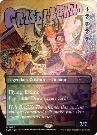 Griselbrand (1620) (Rainbow Foil) (SLD-1620) - mythic - Foil
