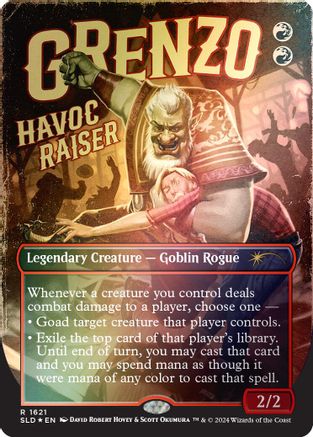 Grenzo, Havoc Raiser (Rainbow Foil) (SLD-1621) - rare - Foil
