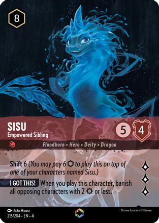 Sisu - Empowered Sibling (Enchanted) (215/204) - Enchanted - Holofoil