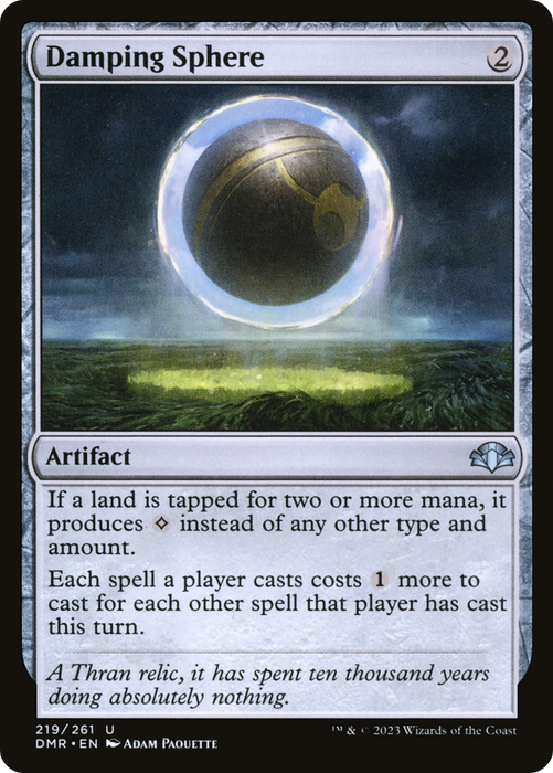 Damping Sphere (DMR-219) - uncommon - Foil