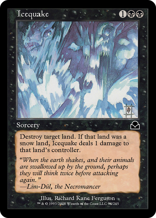 Icequake (ME2-094) - common - Foil