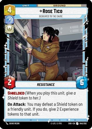 Rose Tico - Dedicated to the Cause (045/262) - SOTG - Uncommon