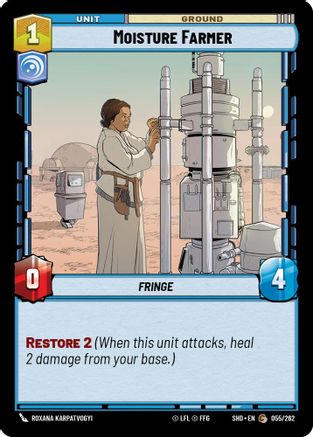 Moisture Farmer (055/262) - SOTG - Common - Foil