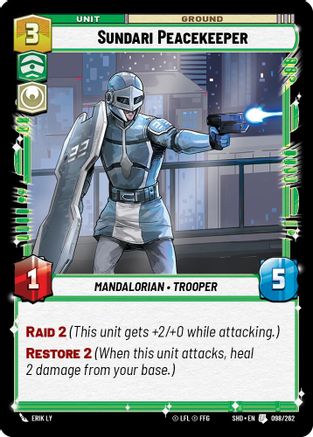 Sundari Peacekeeper (098/262) - SOTG - Uncommon