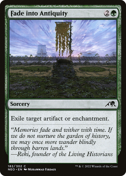Fade into Antiquity (NEO-182) - common - Foil