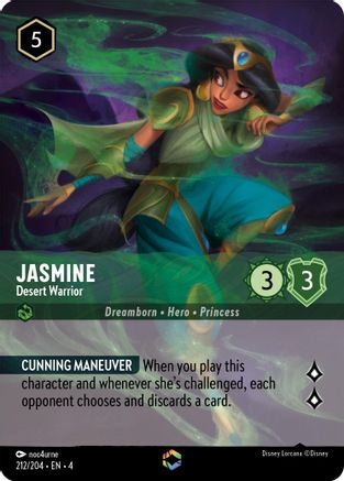 Jasmine - Desert Warrior (Enchanted) FRANÇAIS (212/204) - RU - Enchantée - Holofoil