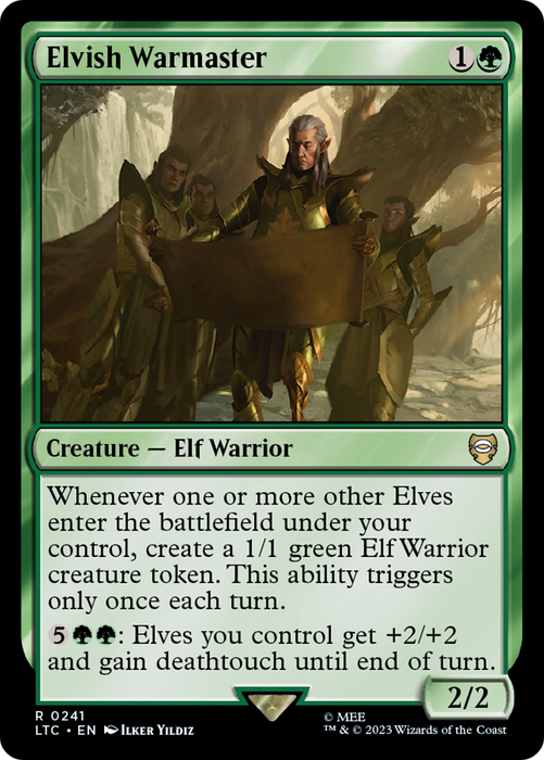 Elvish Warmaster (LTC-241) - rare