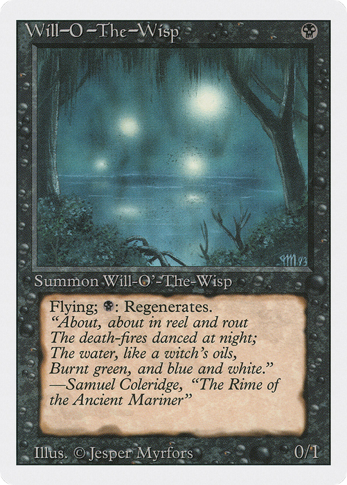 Will-o'-the-Wisp (3ED-137) - rare