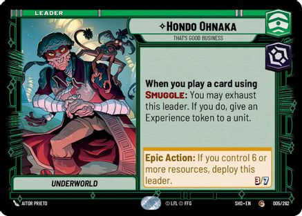 Hondo Ohnaka - That's Good Business (005/262) - SOTG - Common
