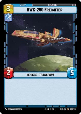HWK-290 Freighter (060/262) - SOTG - Common - Foil