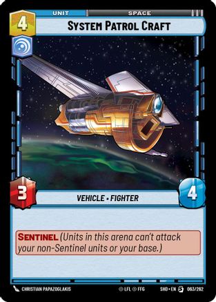 System Patrol Craft (063/262) - SOTG - Special