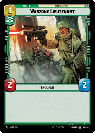 Warzone Lieutenant (110/262) - SOTG - Common