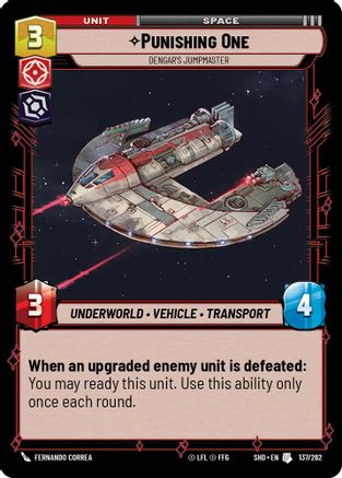 Punishing One - Dengar's Jumpmaster (137/262) - SOTG - Uncommon