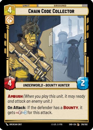 Chain Code Collector (216/262) - SOTG - Common - Foil