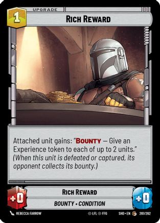 Rich Reward (261/262) - SOTG - Common - Foil