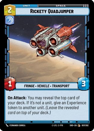 Rickety Quadjumper (057/262) - SOTG - Common - Foil