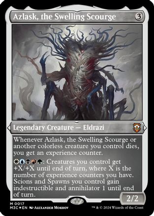 Azlask, the Swelling Scourge (Foil Etched) (M3C-017) - mythic - Foil