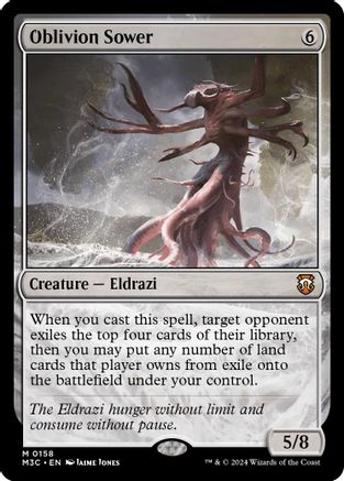 Oblivion Sower (Ripple Foil) (M3C-158) - mythic - Foil