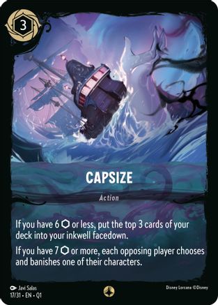 Capsize (17/31) - None