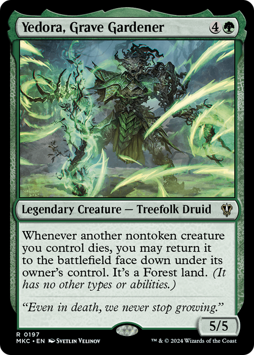 Yedora, Grave Gardener (MKC-197) - rare